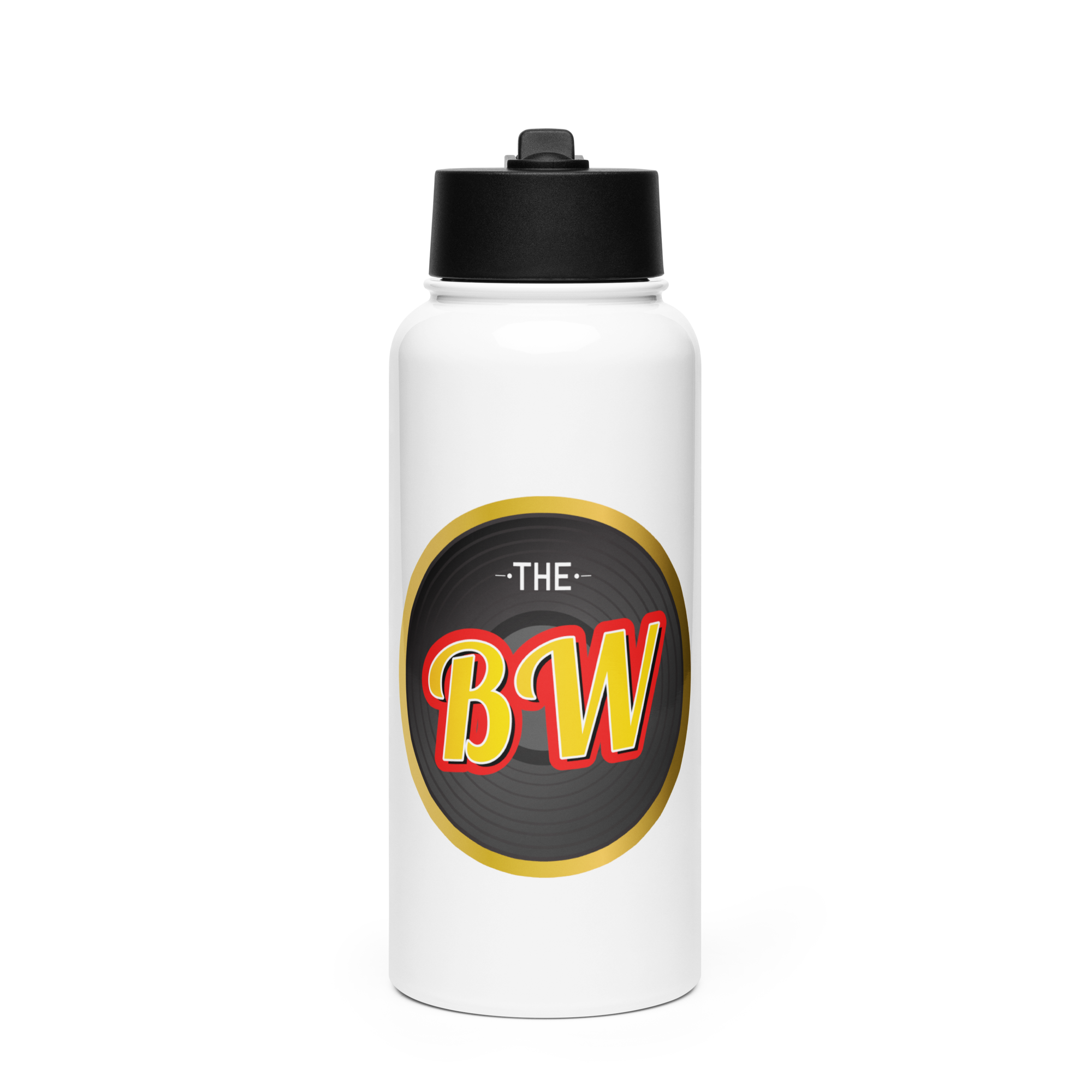 Stainless Steel Water Bottle Jazzy Logo TBW