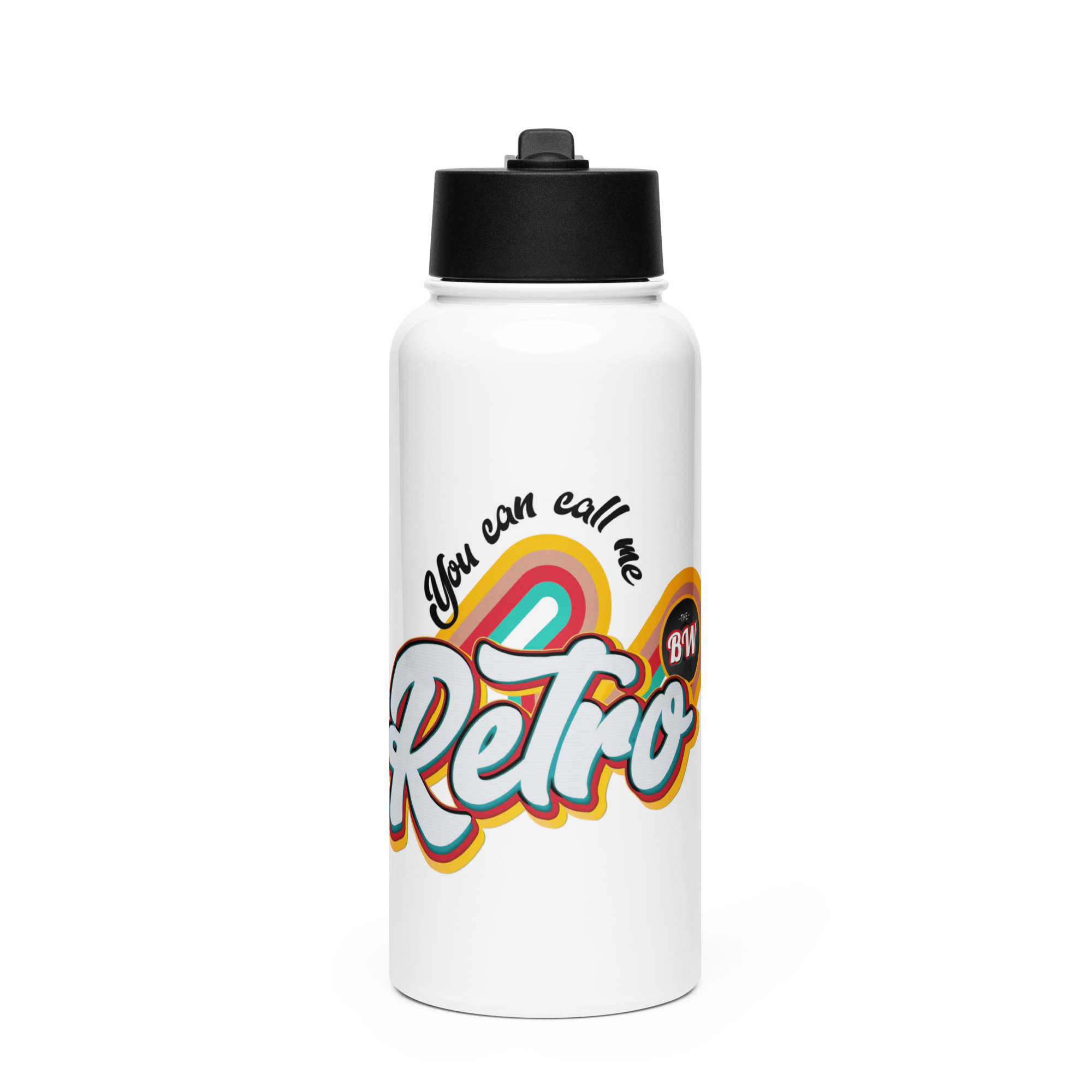 Stainless Steel Water Bottle You Can Call Me Retro TBW