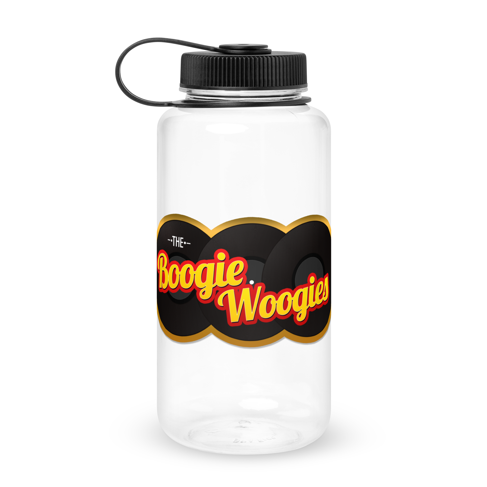 Wide Mouth Plastic Water Bottle Classic Logo TBW